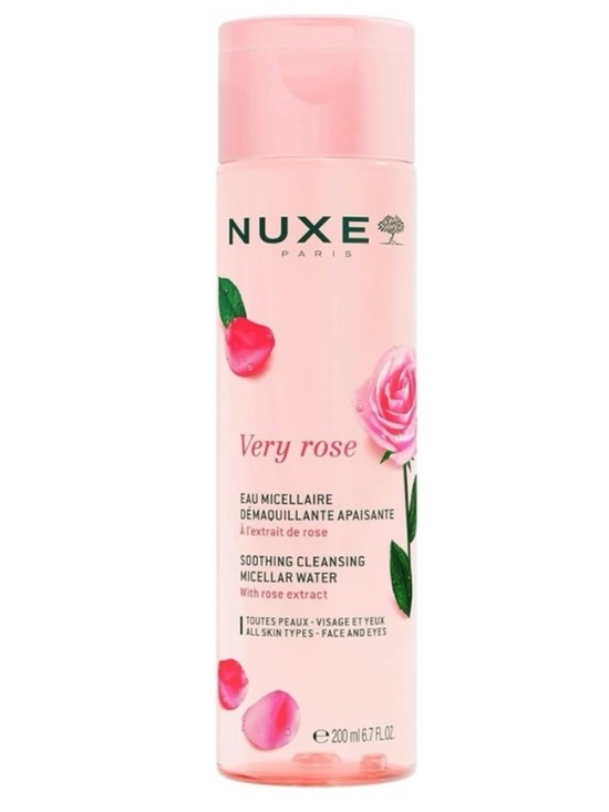 Nuxe Other - Nuxe Very Rose Soothing Facial Cleanser & Makeup Remover Micellar Water